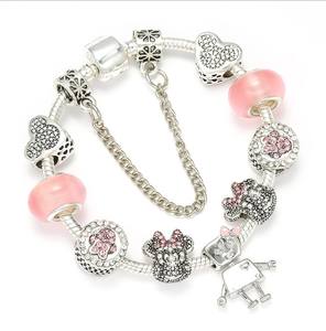 Ebay Offre Spéciale fait main mickey robot charmes bracelet - Product Image 1