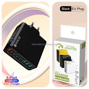 Portable Charger Multi-Port QC3.0 Universal Travel Adapter US/EU/UK <b>Plug</b> Electric Wall Charger PD 3.0 - Product Image 6