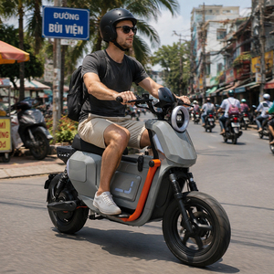 Scooter électrique de haute qualité, cyclomoteur, vélo électrique 1000W 60V, moto puissante, cyclomoteur électrique pour les déplacements urbains - Product Image 1