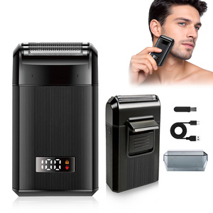 Rasoir Électrique USB Rechargeable pour Homme, Motif Graffiti, Sans Fil, Triple Lame, Rasoir à Folles Reculotées, Pour Usage Domestique et Hôtelier - Product Image 1