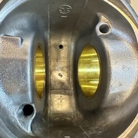 Piston DL08 D1146 D1146T 65.02501-0505 65.02501-0506 65.02501-0501 pour Develon, pièce de rechange pour moteur Doosan, pièces détachées pour excavatrice