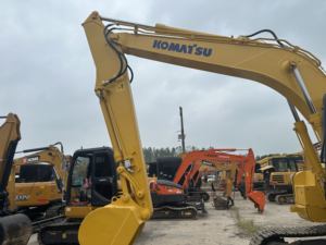 รถขุด Komatsu มือสองรถขุด PC138us 13ton ตีนตะขาบเคลื่อนที่ดิน138us Pc130 - Product Image 3