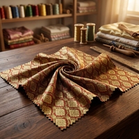 Nouvelle conception, vente en gros, robe sarong en tissu jacquard teint en fil, 100% polyester, jupe tube pour femmes