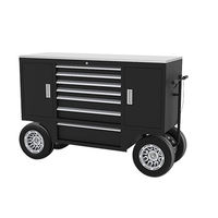Chariot d'atelier roulant JZD 75 " pour mécaniciens, armoire à outils métallique extérieure, chariot à outils avec outils