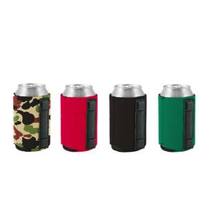 2025 Impresso Isolado À Prova D' Água Magro Stubbie Titular 12 oz Cor Sólida Neoprene Pode Ímã Stubby Cooler Beer - Product Image 3