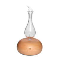 Diffuseur d'huiles essentielles à nébulisation 25 ml, 7 couleurs lumineuses, pour chambre, yoga, spa