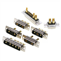 Conectores D-Sub de alta corriente macho y hembra con pines 2W2 2V2 3W3 7W2 5W5 8W8 9W4 17W2