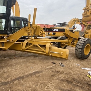 Venta superior usada Caterpillar 140H 140G 140K rueda graduadora Japón construcción máquina de movimiento de tierras para la venta - Product Image 6