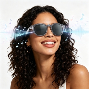 Gafas <span class=keywords><strong>de</strong></span> Audio con Traducción en Tiempo Real y Grabadora <span class=keywords><strong>de</strong></span> Voz - Lentes Inteligentes para Asistir a Reuniones, con Funciones para Llamadas, Música y Notificaciones - Product Image 4