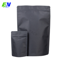 100% recyclé personnalisé impression anti-odeur petit mini zip-lock debout pochette paquet Sachet emballage Mylar sacs avec fenêtre