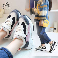 Filles automne enfants chaussures décontractées nouveaux enfants bébé chaussures montantes fille enfants course baskets chaussures baskets