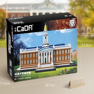 Modello di Costruzione di Edifici Scolastici Ivy League Pronto per la Spedizione CaDA C66016 - Product Image 2