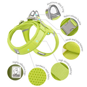 Truelove Pronto para Enviar As melhores ofertas Entrega Rápida Pet Vest Alças Ajustáveis Soft Mesh Acolchoado Designers Reversíveis <span class=keywords><strong>Dog</strong></span> <span class=keywords><strong>Harness</strong></span> - Product Image 4
