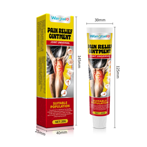 Crème Wangtailin pour soulager les douleurs musculaires et articulaires avec formule à base de plantes naturelles, capacité de 20 g, soulage rapidement la douleur et la numération. - Product Image 4