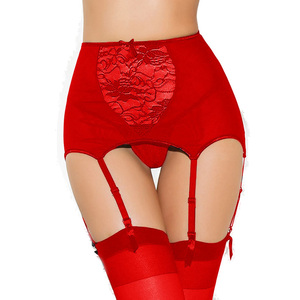 Corsetto per cintura reggicalze Sexy in pelle da donna grassa - Product Image 3
