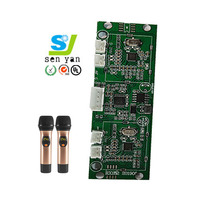 Microphone sans fil personnalisé PCB Microphone sans fil rechargeable Circuit imprimé Fournisseur PCB