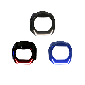 IDISON YMG 3 pouces LED carénage couverture universelle 12V voiture phare rénovation lumière du jour lentille carénages <span class=keywords><strong>Halo</strong></span> anneaux décoratif rénové - Product Image 4