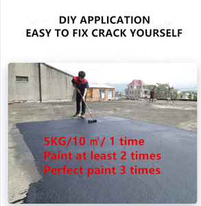 <span class=keywords><strong>Membrana</strong></span> impermeable <span class=keywords><strong>para</strong></span> techo, Base de agua líquida de poliuretano de un componente de alta calidad, Color negro - Product Image 5