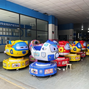 Dessin animé Alpha Q mécanique Kiddie Ride monnayeur Kiddie monte 360 degrés rotatif électrique Happy Swing <span class=keywords><strong>voiture</strong></span> à <span class=keywords><strong>louer</strong></span> - Product Image 4