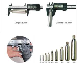 Tanque de <span class=keywords><strong>CO2</strong></span> <span class=keywords><strong>12G</strong></span>, Kapsel de <span class=keywords><strong>CO2</strong></span> <span class=keywords><strong>12G</strong></span>, Cartucho de <span class=keywords><strong>CO2</strong></span> <span class=keywords><strong>12g</strong></span> - Product Image 6