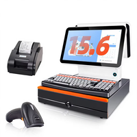 Terminal de point de vente tactile capacitif Superwin à prix d'usine avec garantie d'un an pour les supermarchés