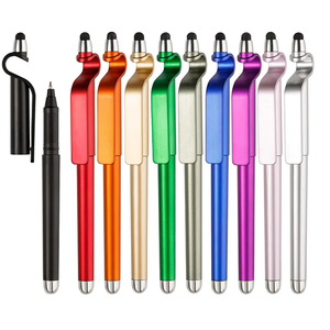 Telefon tutucu siyah promotion-0.5mm tükenmez kalem için jel mürekkep tükenmez kalem ile toptan özel stylus tükenmez kalem - Product Image 2