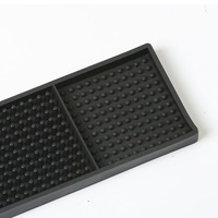 Sous-verres en plastique écologiques, personnalisables OEM (couleur et taille), modernes, pour bar, cocktails, plateaux à snacks, accessoires de cuisine