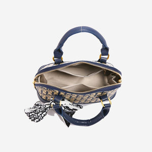 Bolso Bandolera de Lujo para Mujer, con Exterior Estampado Vintage y Cierre de Cremallera, Apto para Uso en Exteriores.629 - Product Image 5