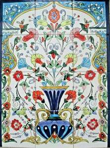 Murales de Azulejos Personalizados Hechos a Mano, 1210 mm x 1510 mm, Azulejos de Arte, Cerámica Hecha a Mano, Arte Cerámico, Mosaico para Hoteles, Jardines Exteriores, Arte <span class=keywords><strong>Mural</strong></span> - Product Image 5