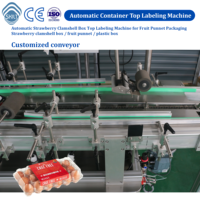 Machine d'étiquetage automatique électrique SKILT à commande PLC de haute précision pour barquettes à œufs en plastique avec moteur pour étiquettes de produits à code-barres