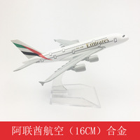 Maquette d'Avion Personnalisée en Alliage avec Logo, Cadeaux Souvenirs pour Compagnies Aériennes et Décoration de Bureau
