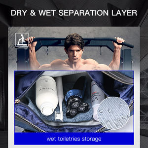 BOPAI Individuelle Lässige Sporttasche mit Großem Fassungsvermögen für Herren, Wasserdicht und Leicht, Handgepäck-Reisetasche für Outdoor - Product Image 2