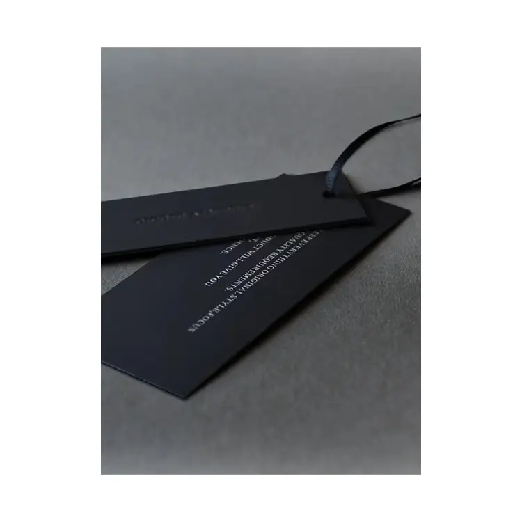 A buon mercato fabbrica LOGO personalizzato craft carta fustit collana di moda orecchini gioielli appeso tag