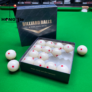 Bola <span class=keywords><strong>de</strong></span> <span class=keywords><strong>billar</strong></span> <span class=keywords><strong>de</strong></span> alta calidad Hongjie, Bola <span class=keywords><strong>de</strong></span> <span class=keywords><strong>billar</strong></span> <span class=keywords><strong>de</strong></span> 6 puntos rojos - Product Image 3