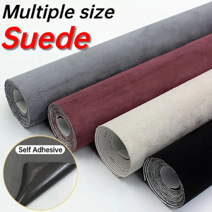 Pellicola Adesiva in Tessuto Scamosciato Multicolore per Interni Auto, Decorazione e Rinnovamento, Pellicola Fai-da-Te per Cambio Colore Auto - Product Image 2