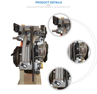 Mini Truck Use Small Displacement 24KW 600cc DOHC 2 Cylinder Gasoline Engine+ Manual Gear Box