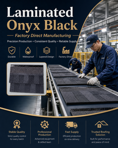 Premium Architectural Roofing Material with Durable Waterproof Layered Design