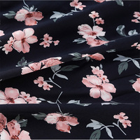 Nouvelle Promotion 57/58 "Dernières 45s 32s Rayonne Imprimé Personnalisé Plaine 100% Viscose Matériel Tissu Tissé Technique pour Garçons et Filles