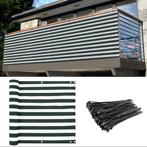 <span class=keywords><strong>Prix</strong></span> amical de haute qualité n'importe quelle couleur ombre filet HDPE jardin écran de clôture de confidentialité pour cour - Product Image 4