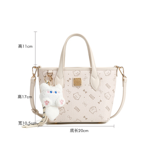 Borse a Tracolla Cowkitty di Marca Famosa in Pelle PU Monoblocco, Borse Portatili da Donna con Cerniera, Colore Puro alla Moda - Product Image 2