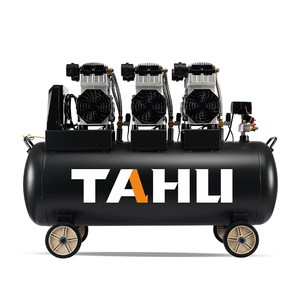 Compressor De Ar Livre De Óleo TAHU 150 Litros Sem Óleo De Baixo Ruído Compressor De Ar Silencioso 150l 1440 Rpm 4500w 6hp 220V TH-15150