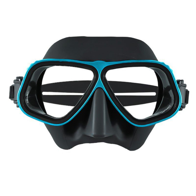 Diving Mask Swim Glass Snorkeling Gear Adult Snorkel Mask Dive Glasses Silicone Scuba Free Diving Spearfishing Neoprene Strap