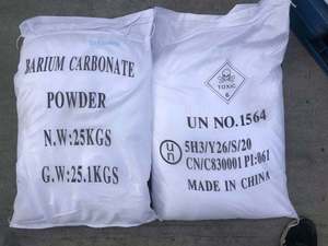 Hersteller liefern niedrigen Preis 99,2% Barium carbonat Pulver Granulat CAS 513-77-9 Barium carbonat - Product Image 3