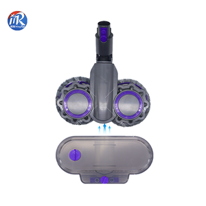 Cepillo de cabeza de mopa giratoria doble con contenedor de agua Compatible con el accesorio de aspiradora Dysons V7 V8 V10 V11 - Product Image 4