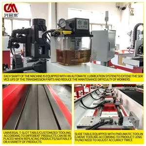 Полностью автоматическая обработка сверления металла CNC сверлильный станок