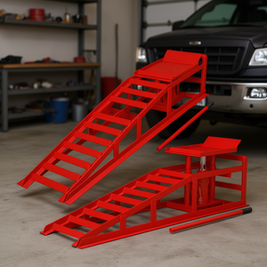 Rampes hydrauliques pour voitures Db 2-Pack Low Profile, capacité 5T (11000 lbs), pour camions et remorques, usage en garage - Product Image 2