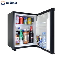 Réfrigérateur Minibar électrique portable Orbita Réfrigérateur électronique à porte en verre neuf pour hôtel et résidence