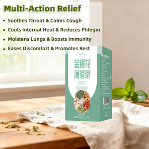 Tisana Naturale Lenitiva per la Gola con Caprifoglio, Crisantemo e Bacche di Goji - 8 Bustine per Confezione - Tianhong - Product Image 4