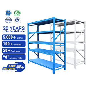 ระบบชั้นวางสินค้าแบบกำหนดเอง ชั้นวางของ ชั้นวางโลหะแบบยาว - Product Image 2