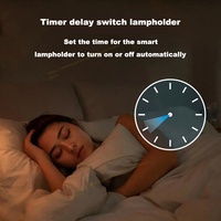 Support de lampe intelligent sans fil avec interrupteur, commande vocale, adaptateur d'ampoule intelligente Wifi E27 E26, ampoule intelligente Ewelink, maison intelligente 90-250v
